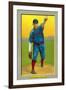 Cincinnati, OH, Cincinnati Reds, Harry Coveleski, Baseball Card-Lantern Press-Framed Art Print