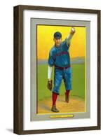 Cincinnati, OH, Cincinnati Reds, Harry Coveleski, Baseball Card-Lantern Press-Framed Art Print