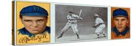 Cincinnati, OH, Cincinnati Reds, R. Hoblitzel, Richard J. Egan, Baseball Card-Lantern Press-Stretched Canvas