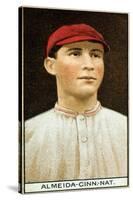 Cincinnati, OH, Cincinnati Reds, Rafael Almeida, Baseball Card-Lantern Press-Stretched Canvas