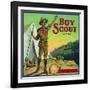 Cincinnati, Ohio, Boy Scout Brand Citrus Label-Lantern Press-Framed Art Print