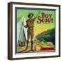 Cincinnati, Ohio, Boy Scout Brand Citrus Label-Lantern Press-Framed Art Print