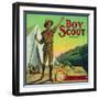 Cincinnati, Ohio, Boy Scout Brand Citrus Label-Lantern Press-Framed Art Print