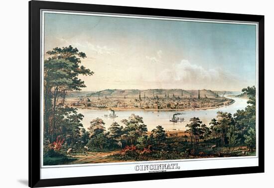 Cincinnati, Ohio, c1856-null-Framed Giclee Print