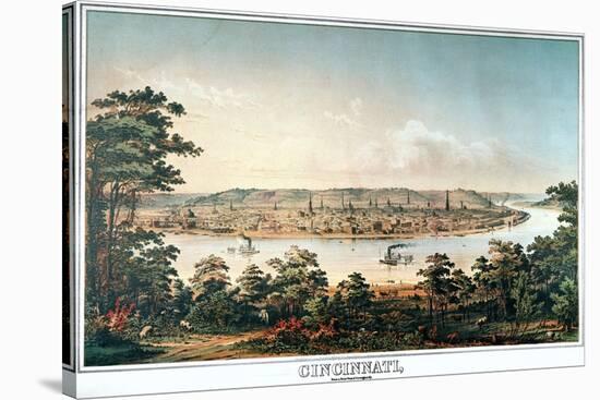 Cincinnati, Ohio, c1856-null-Stretched Canvas