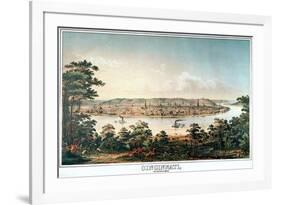 Cincinnati, Ohio, c1856-null-Framed Giclee Print