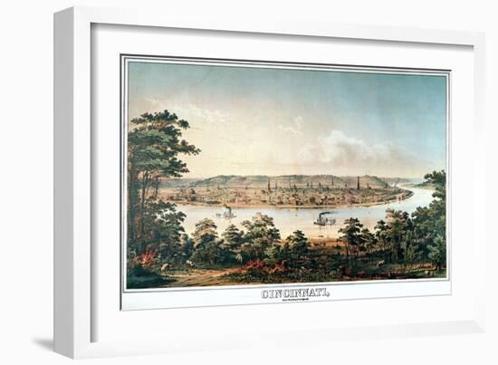 Cincinnati, Ohio, c1856-null-Framed Giclee Print