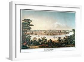 Cincinnati, Ohio, c1856-null-Framed Giclee Print