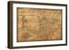 Cincinnati, Ohio - Panoramic Map-Lantern Press-Framed Art Print