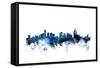 Cincinnati Ohio Skyline-Michael Tompsett-Framed Stretched Canvas