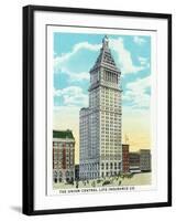 Cincinnati, Ohio - Union Central Life Insurance Co Building Exterior-Lantern Press-Framed Art Print