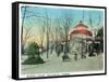 Cincinnati, Ohio - Zoological Gardens Monkey House-Lantern Press-Framed Stretched Canvas