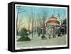 Cincinnati, Ohio - Zoological Gardens Monkey House-Lantern Press-Framed Stretched Canvas