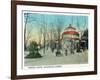 Cincinnati, Ohio - Zoological Gardens Monkey House-Lantern Press-Framed Art Print