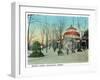 Cincinnati, Ohio - Zoological Gardens Monkey House-Lantern Press-Framed Art Print