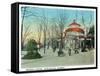 Cincinnati, Ohio - Zoological Gardens Monkey House-Lantern Press-Framed Stretched Canvas