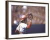 Cincinnati Redlegs' Catcher Johnny Bench Taking Off Face Mask-John Dominis-Framed Premium Photographic Print