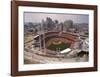 Cincinnati Reds Stadium Opening Game Sports-Mike Smith-Framed Art Print