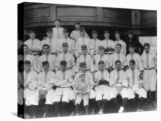 Cincinnati Reds Team, Baseball Photo - Cincinnati, OH-Lantern Press-Stretched Canvas