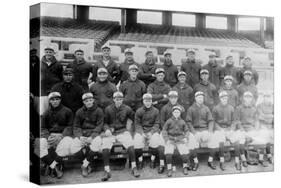 Cincinnati Reds Team, Baseball Photo No.2 - Cincinnati, OH-Lantern Press-Stretched Canvas