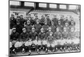 Cincinnati Reds Team, Baseball Photo No.2 - Cincinnati, OH-Lantern Press-Mounted Art Print