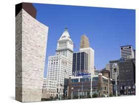 Cincinnati Skyline, Ohio, United States of America, North America-Richard Cummins-Stretched Canvas