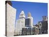 Cincinnati Skyline, Ohio, United States of America, North America-Richard Cummins-Stretched Canvas