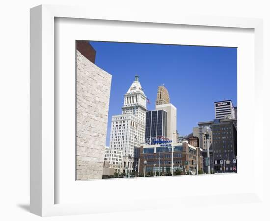 Cincinnati Skyline, Ohio, United States of America, North America-Richard Cummins-Framed Photographic Print