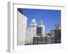 Cincinnati Skyline, Ohio, United States of America, North America-Richard Cummins-Framed Photographic Print