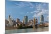 Cincinnati Skyline.-rudi1976-Mounted Photographic Print