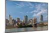 Cincinnati Skyline.-rudi1976-Mounted Photographic Print