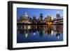 Cincinnati Skyline.-rudi1976-Framed Photographic Print