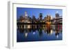 Cincinnati Skyline.-rudi1976-Framed Photographic Print