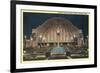 Cincinnati Union Terminal at Night, Cincinnati, Ohio-null-Framed Art Print