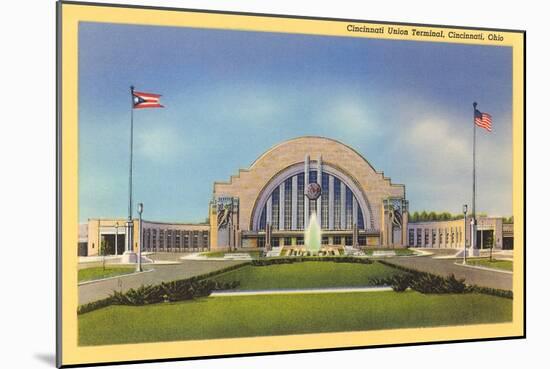 Cincinnati Union Terminal-null-Mounted Premium Giclee Print