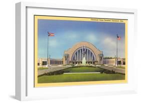 Cincinnati Union Terminal-null-Framed Art Print