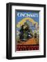 Cincinnati-null-Framed Premium Giclee Print