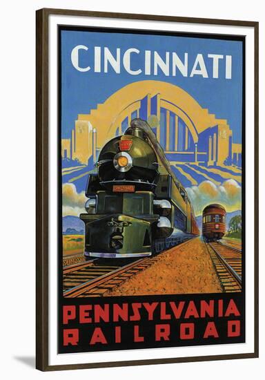 Cincinnati-null-Framed Premium Giclee Print