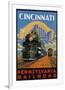 Cincinnati-null-Framed Premium Giclee Print