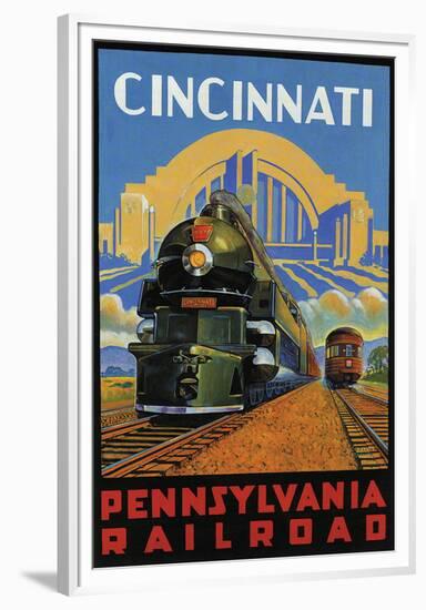 Cincinnati-null-Framed Premium Giclee Print
