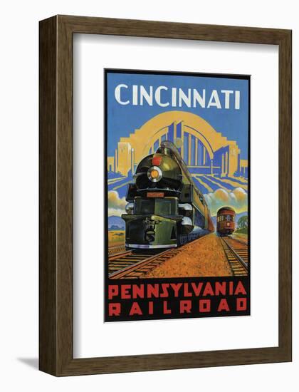 Cincinnati-null-Framed Art Print