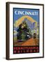 Cincinnati-null-Framed Art Print