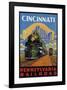 Cincinnati-null-Framed Art Print