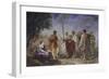 Cincinnatus Receiving the Roman Senate-Giorgio Sideri-Framed Giclee Print