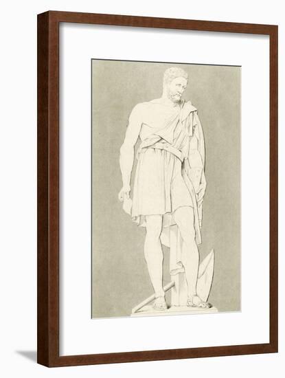 Cincinnatus-George Cooke-Framed Art Print