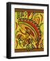 Cinco De Mayo-Old Red Truck-Framed Giclee Print