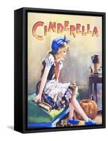 Cindarella with Pumpkin and Mice-Michael Nicholson-Framed Stretched Canvas