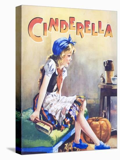 Cindarella with Pumpkin and Mice-Michael Nicholson-Stretched Canvas