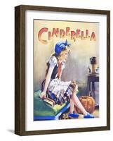 Cindarella with Pumpkin and Mice-Michael Nicholson-Framed Giclee Print