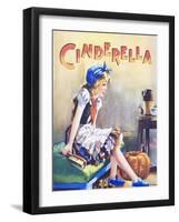 Cindarella with Pumpkin and Mice-Michael Nicholson-Framed Giclee Print